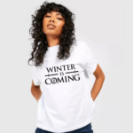 Winter Is Coming Graphic T Shirts
