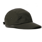 5 Panel Caps Black Polyester