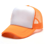 Two-Tone Trucker Caps Orange